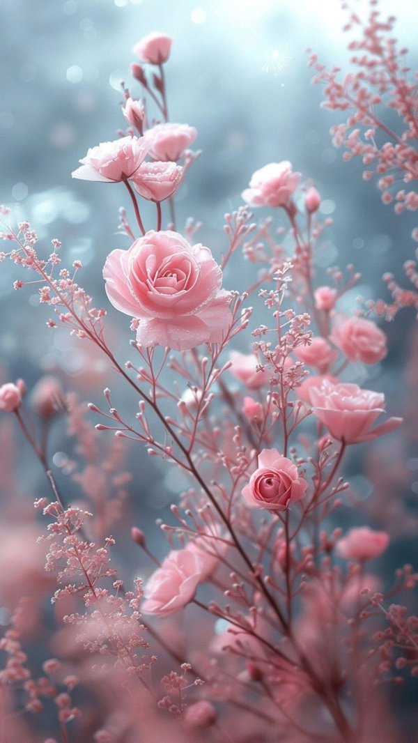 красивая цветок