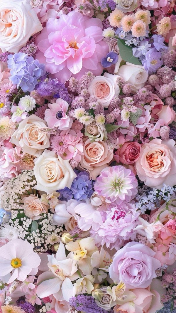 фон цветами