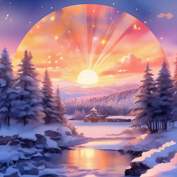 зимняя природа