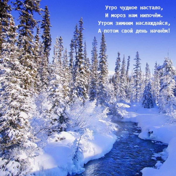 природа зимняя