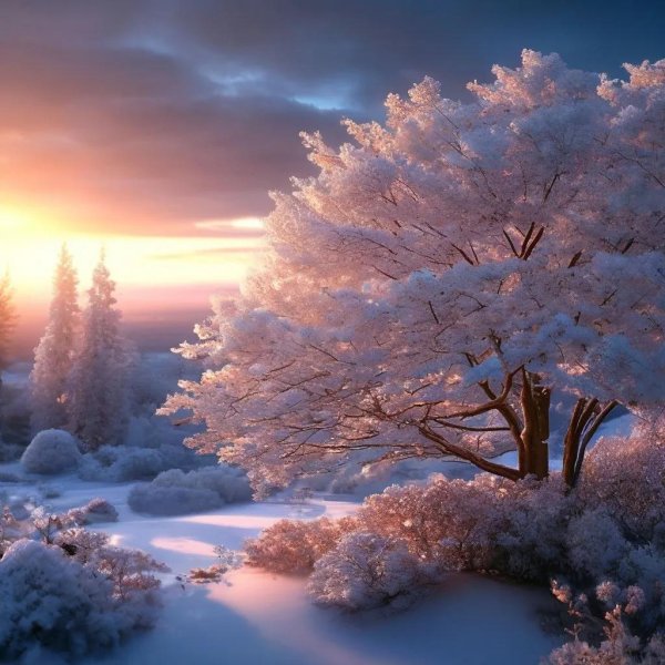 зимнее дерево