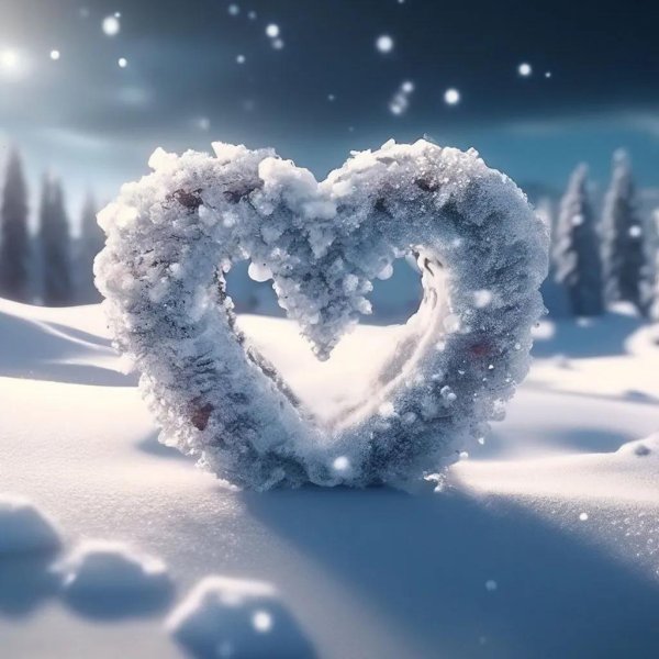 снежное сердце