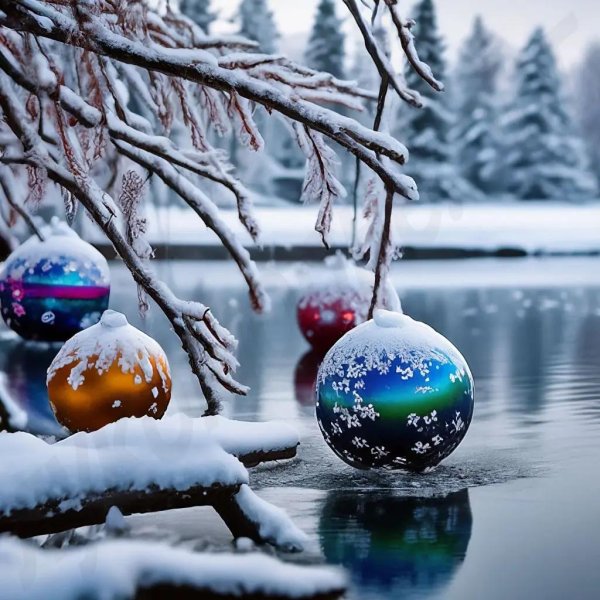 шар новогодни