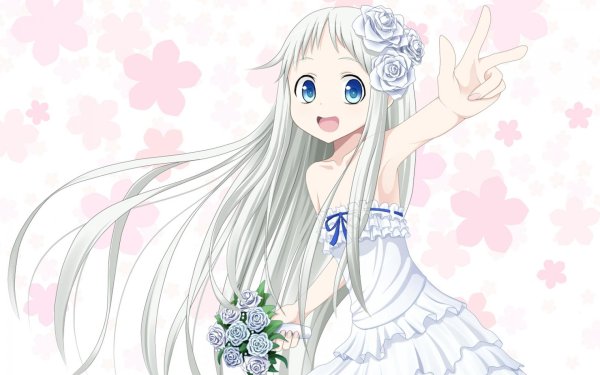 менма невиданный цветок