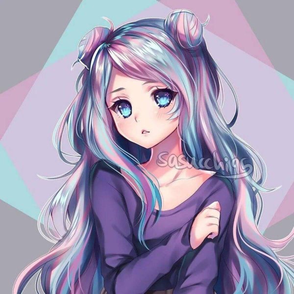 аниме милые рисунки