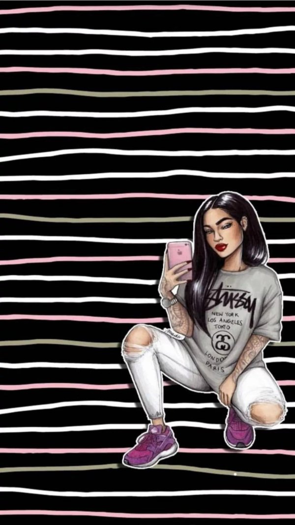 модная иллюстрация