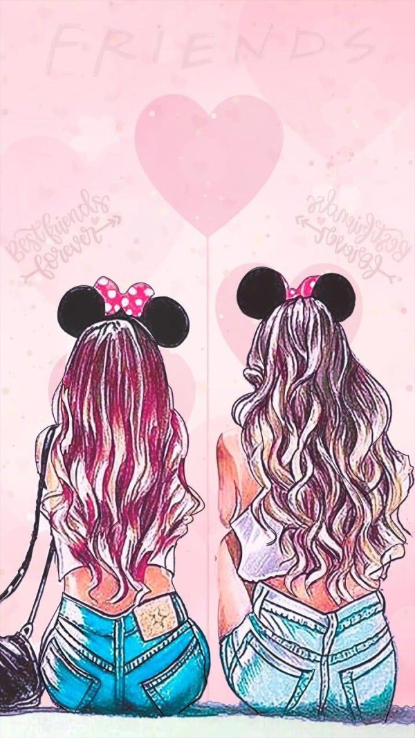 подруги мультяшные