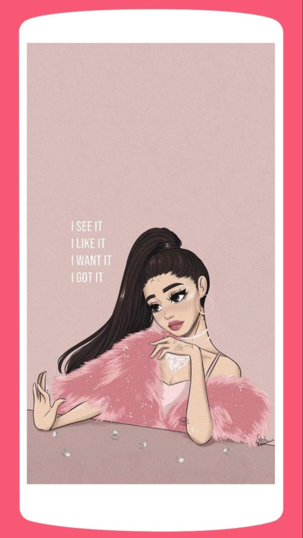 мультяшна ариана гранде