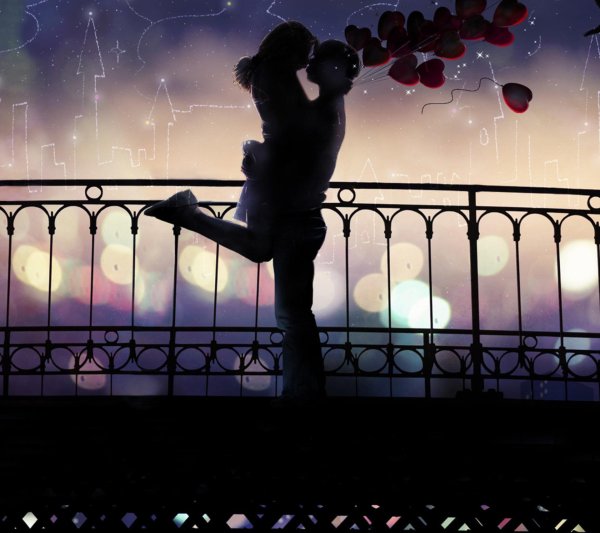 встреча влюбленных