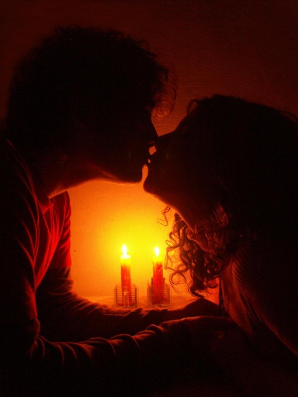 вечерний поцелуй