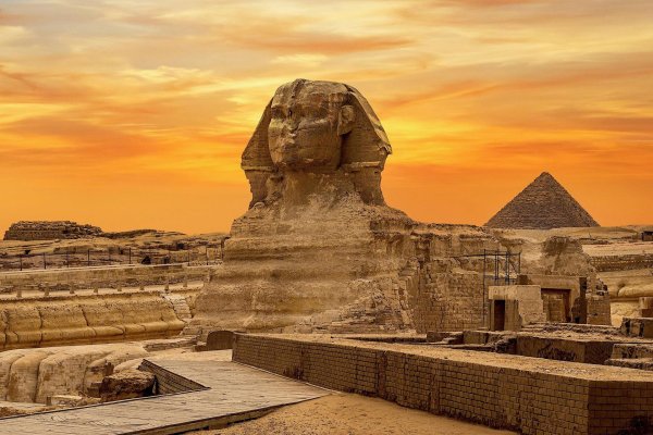 пирамиды гизы и сфинкс