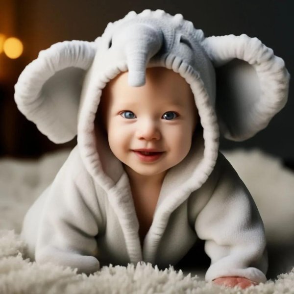 малыш в костюме