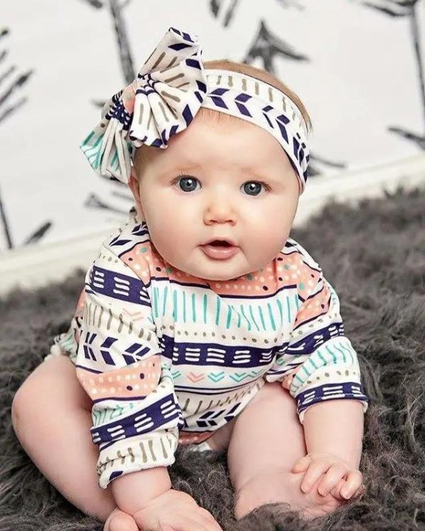 модная одежда для младенцев девочек