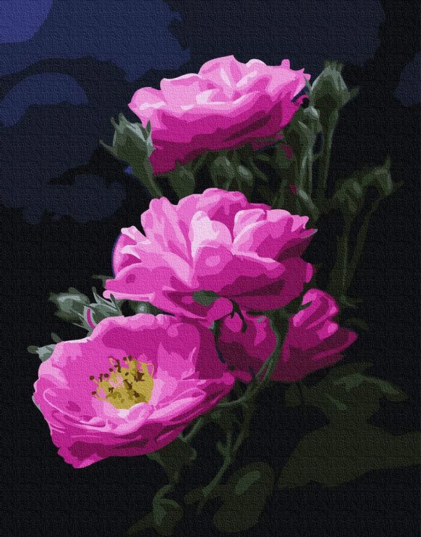 набор для вышивания крестом розы