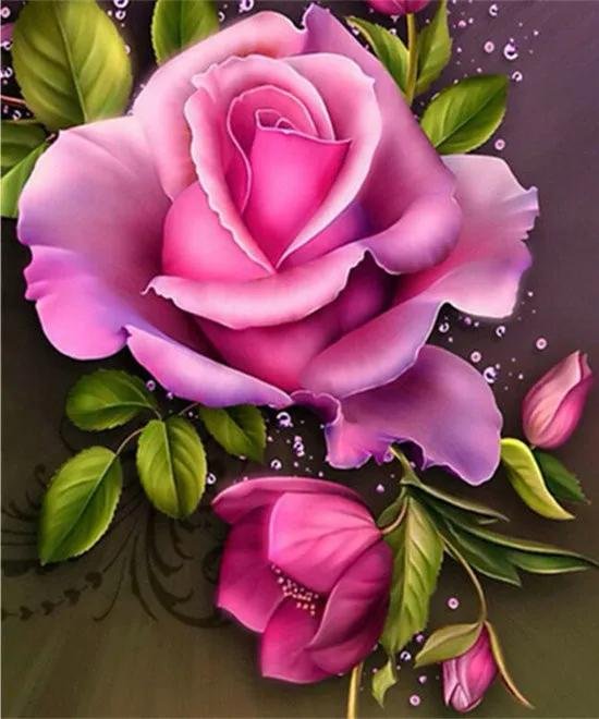 цветочные картины