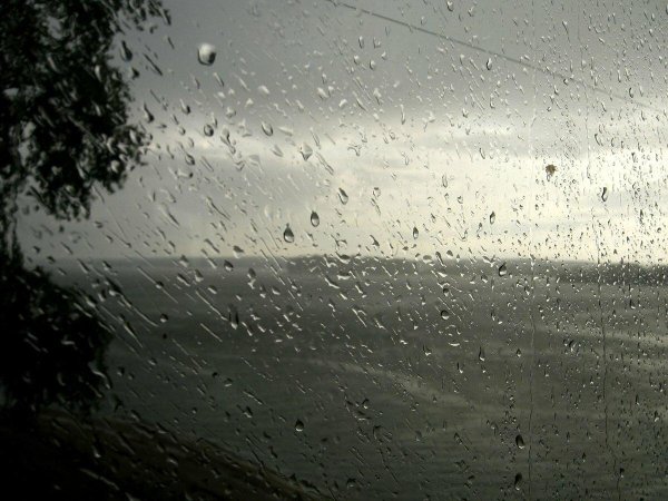 пасмурный дождливый день