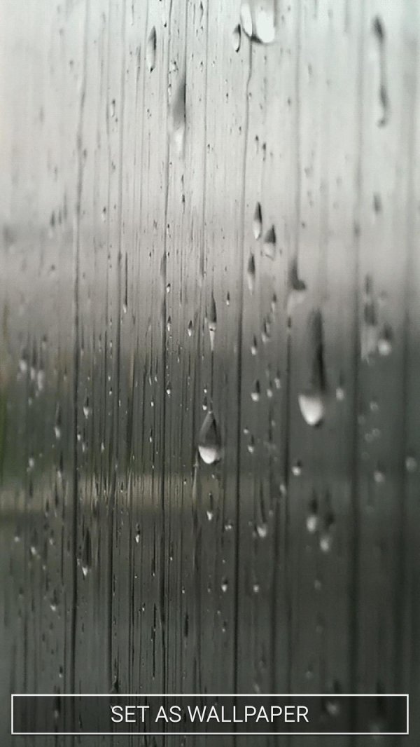 капли по стеклу