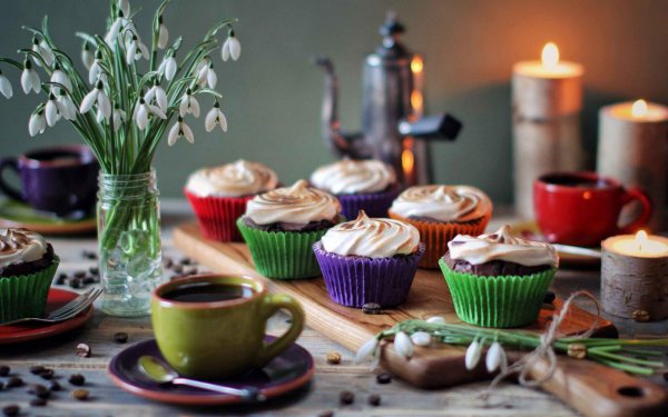 кофе пирожное