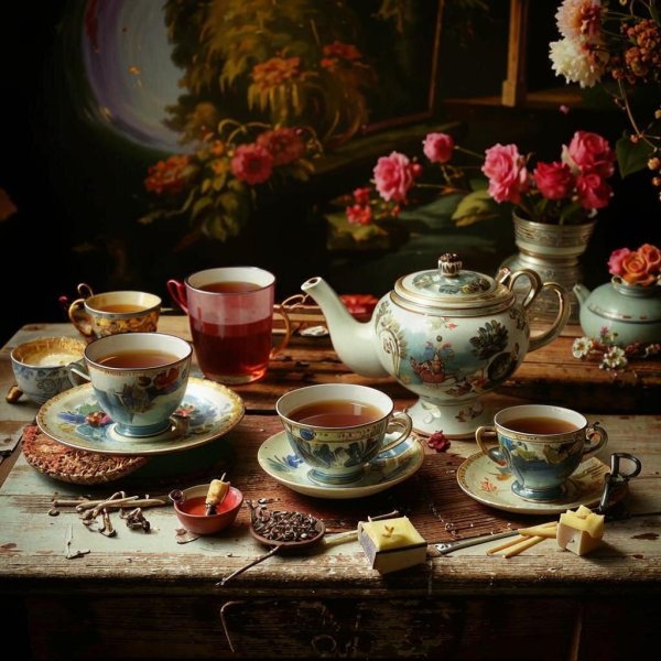 чайные сервизы