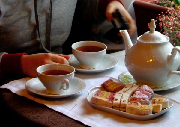 уютное чаепитие