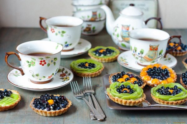 тарталетка с ягодами