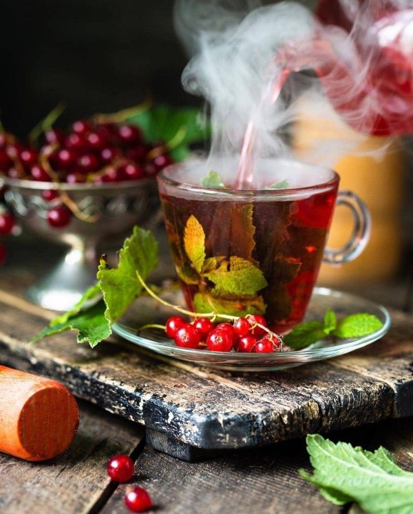 ягодный чай