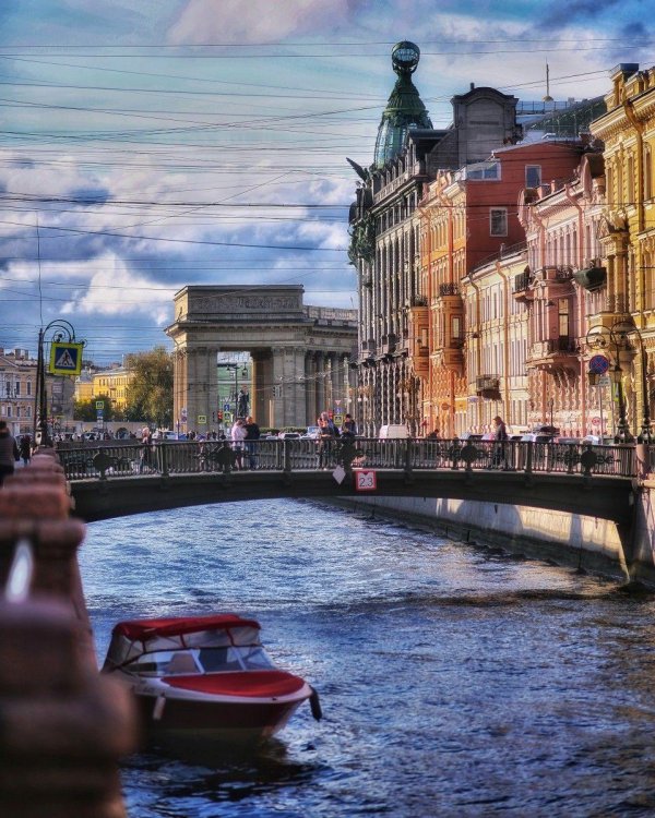 санктпетербург река нева канал грибоедова