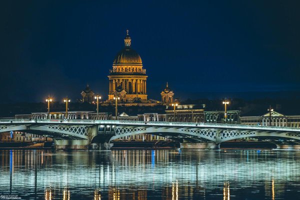 санкт петербурга разводные мосты и исаакиевский собор ночной