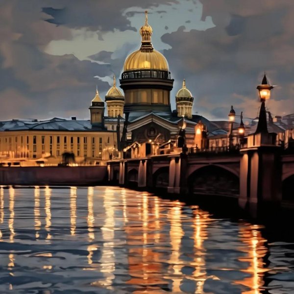 картина питер исаакиевский собор