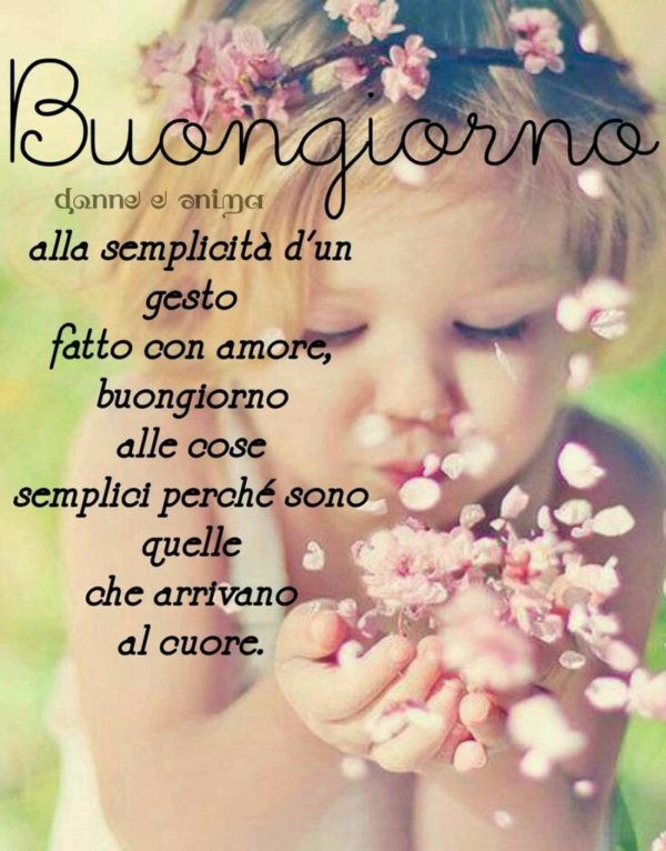 buongiorno buonanotte