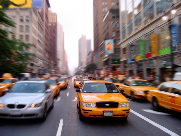 ньюйоркское такси  taxi