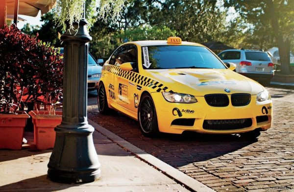 bmw m3 taxi