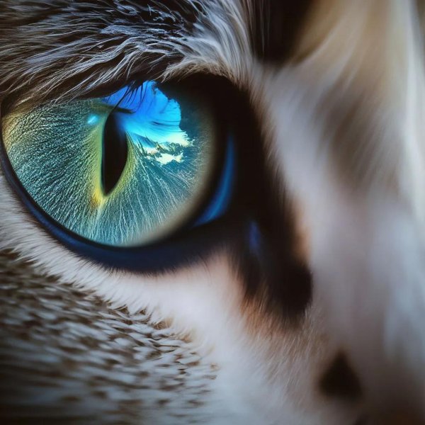 кошачьим взглядом