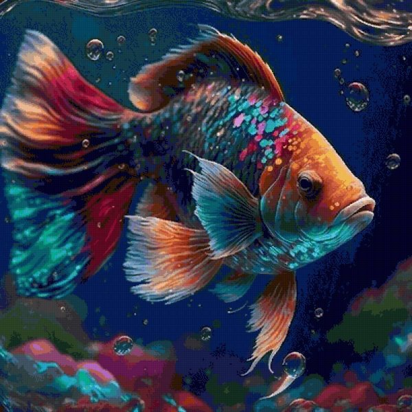 картины рыб