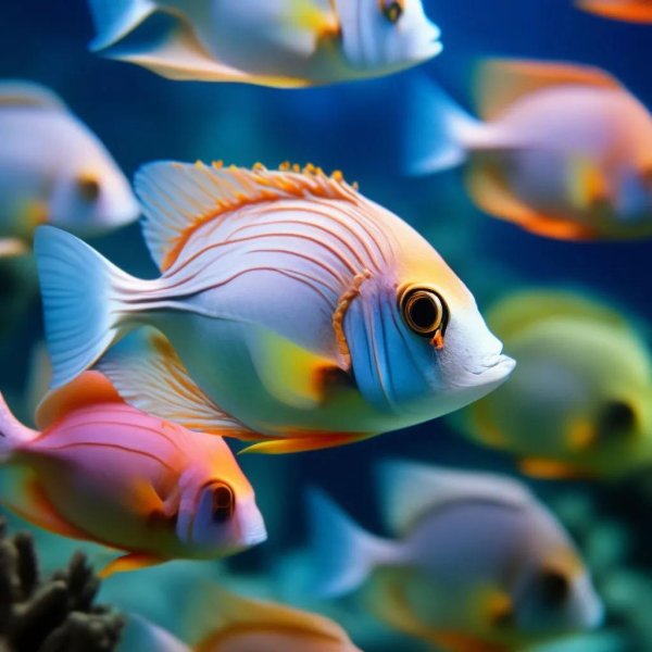 разные рыбы