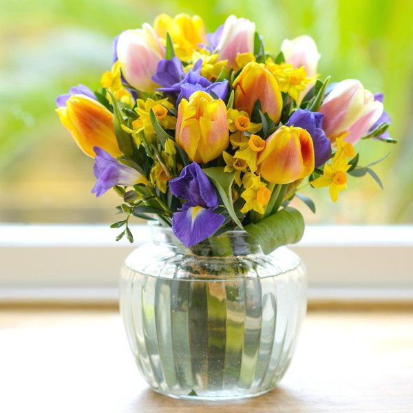 весенние букеты