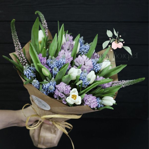 гиацинт монобукет