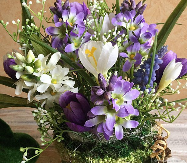 весенние композиции