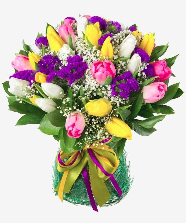 красивые весенние букеты