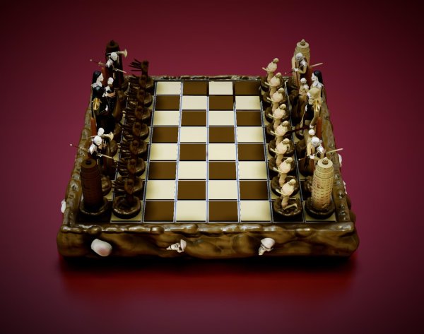 шахматы ручной работы