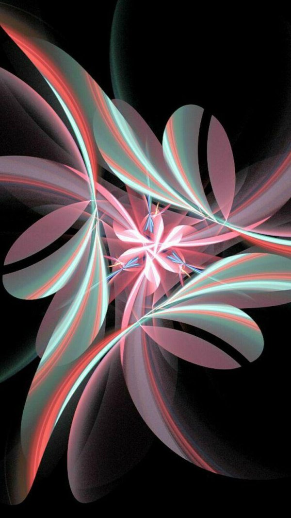 цветок абстракция