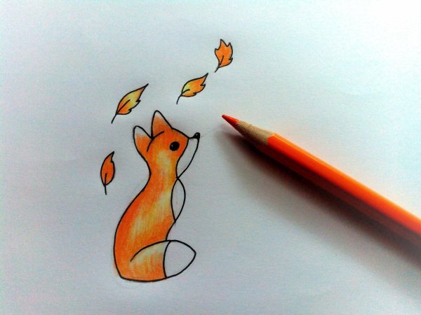 рисунки легко и красиво