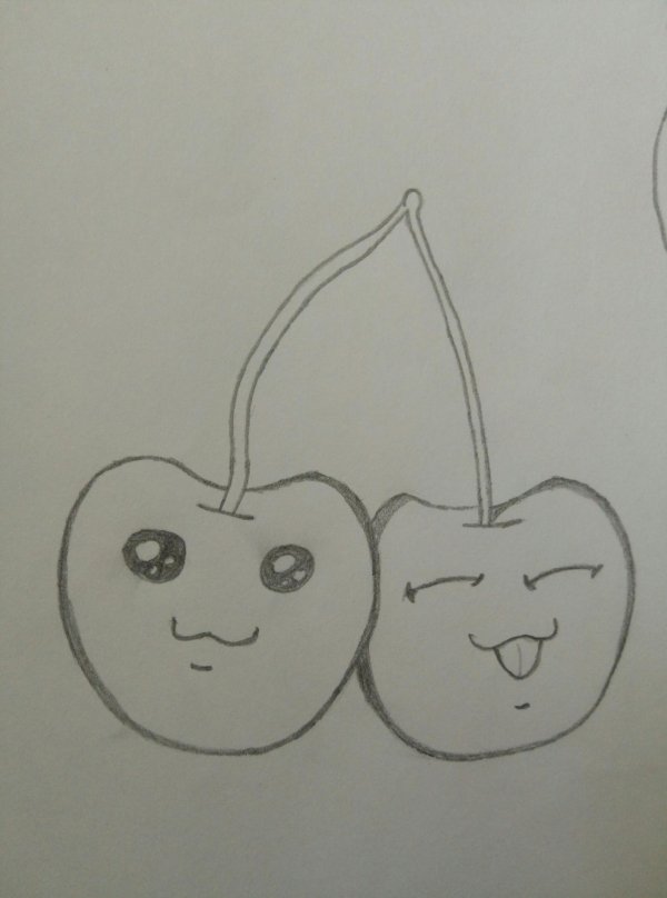 мультяшная вишня