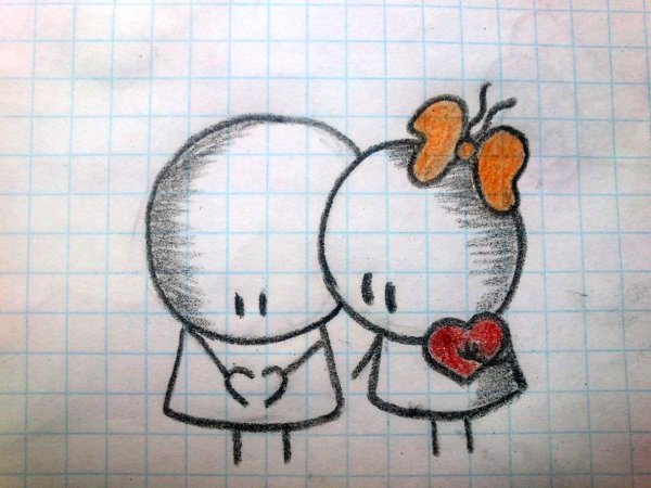 рисунок легкий