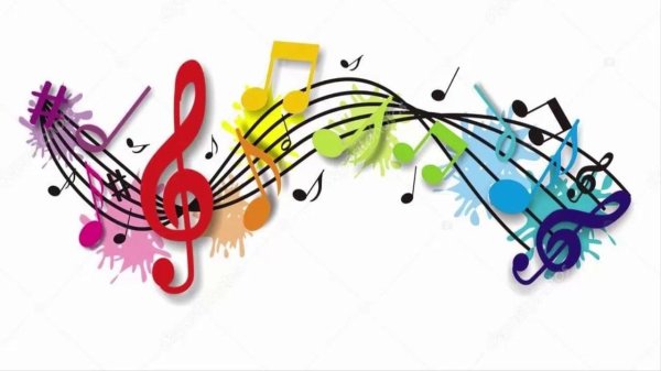 цветные нотки