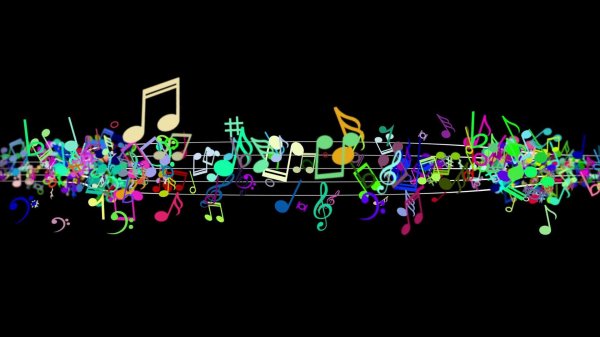 цветные нотки