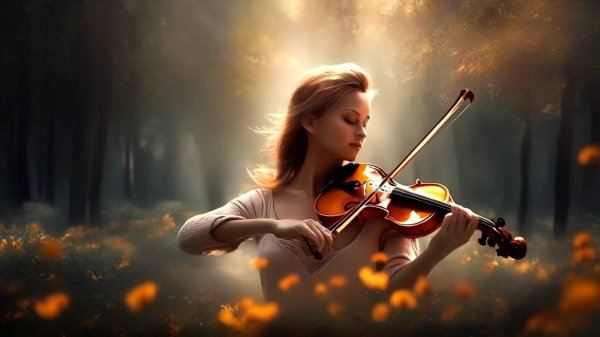 фотосессия со скрипкой