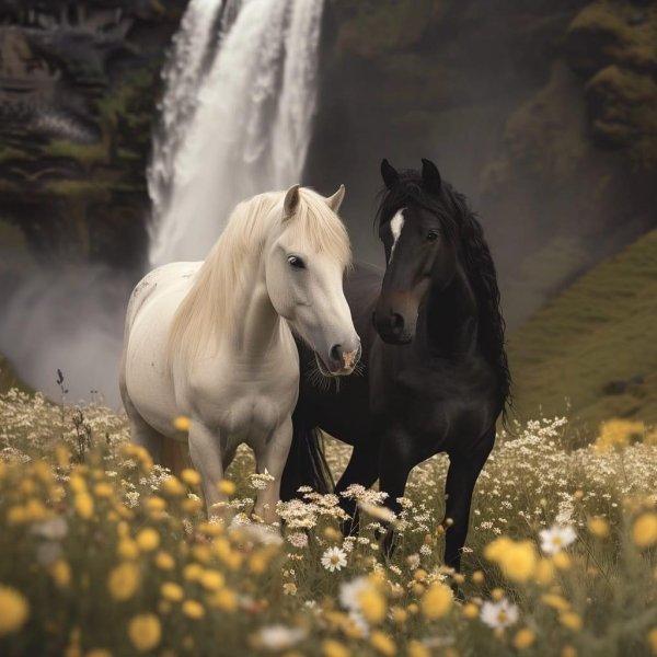 картины лошадей