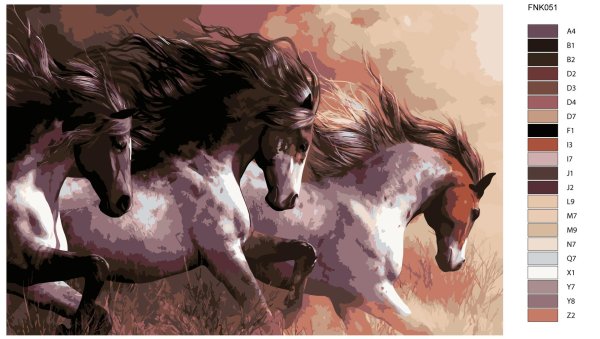 картины лошадей