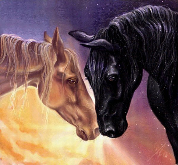 картины лошадей